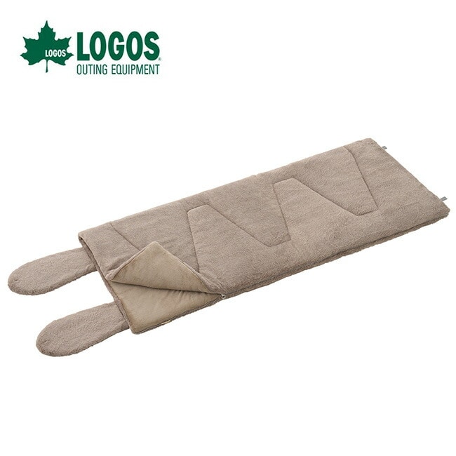 LOGOS ロゴス 丸洗いラビットファータッチシュラフ・-２(うさみみ付)