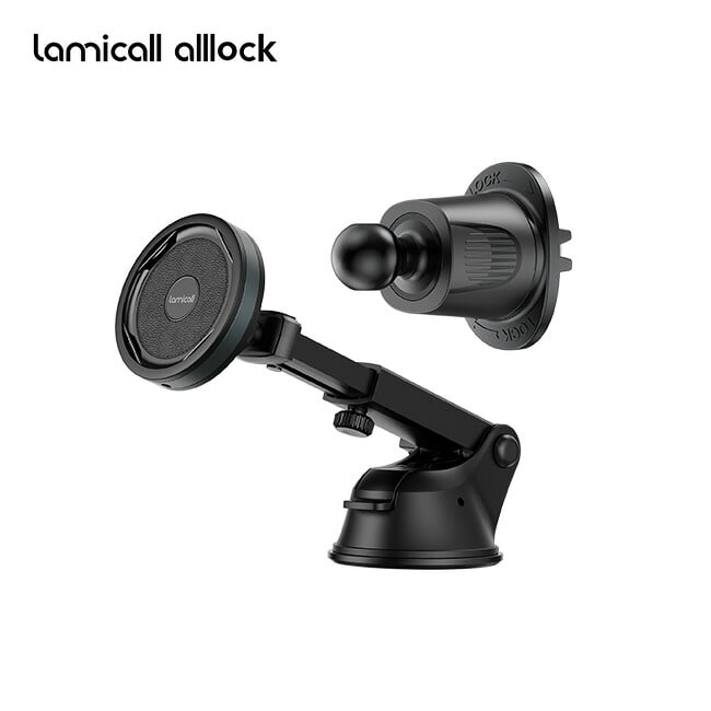 Lamicall ロミコール オールロックワイヤレスカーチャージャー