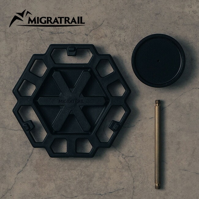 MIGRATRAIL ミグラトレイル ジオメトリックプレートリビング［キャンプギアショップ専売］
