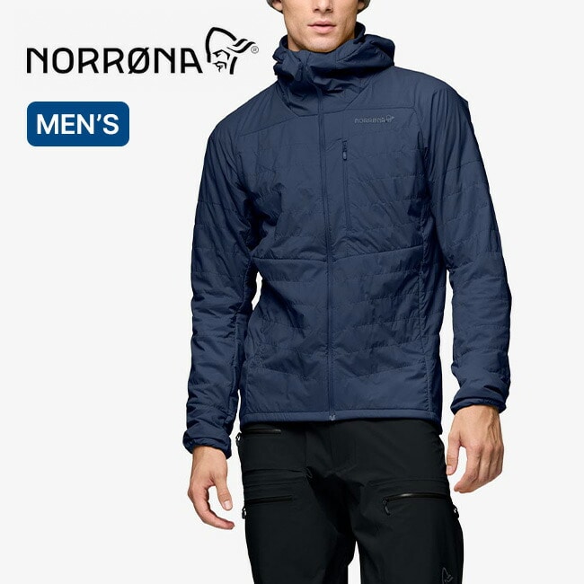 NORRONA ノローナ リンゲンアルファ100ジップフード メンズ