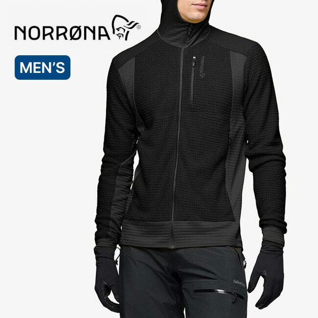 NORRONA ノローナ フォルケティン アルファ120ジップフード メンズ