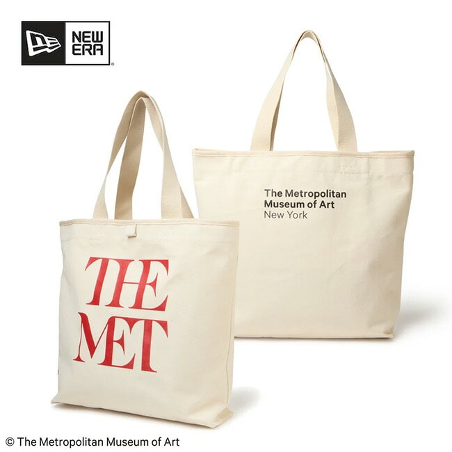 NEW ERA×THE MET ニューエラ×ザメット キャンバストートザメット