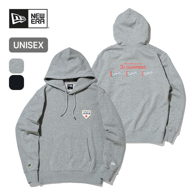 NEW ERA ニューエラ WBC スウェットプルオーバーフーディー サムライジャパン 3タイムスチャンピオンズ