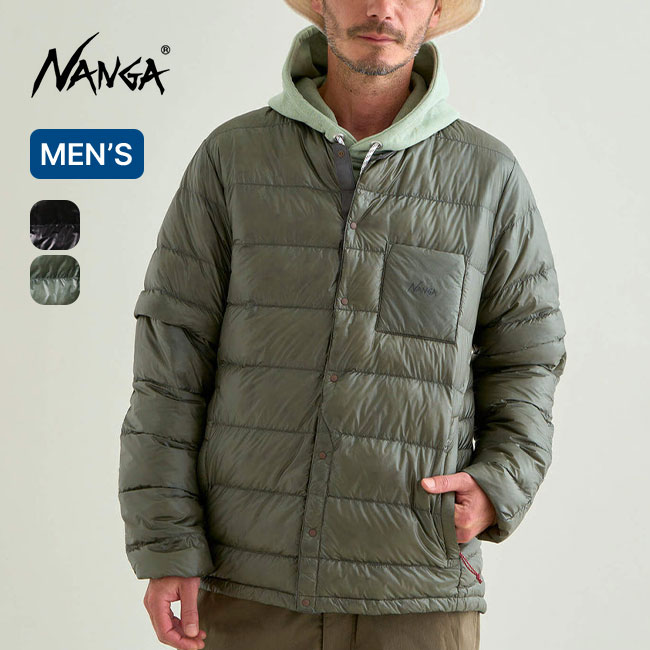 NANGA ナンガ インナーダウンカーディガンDS メンズ