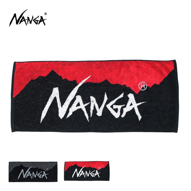 NANGA ナンガ ロゴフェイスタオル
