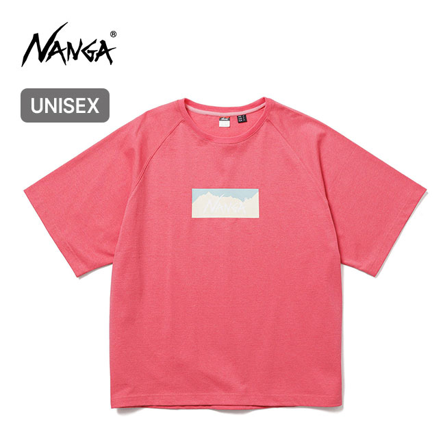 NANGA ナンガ エコハイブリッド ボックスロゴルーズフィットTEE