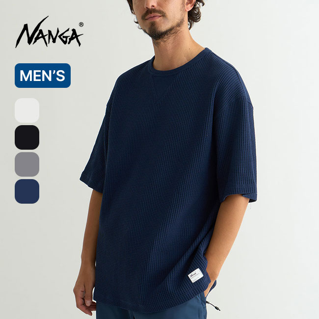 NANGA ナンガ エコハイブリッドワッフルルーズフィットTEE