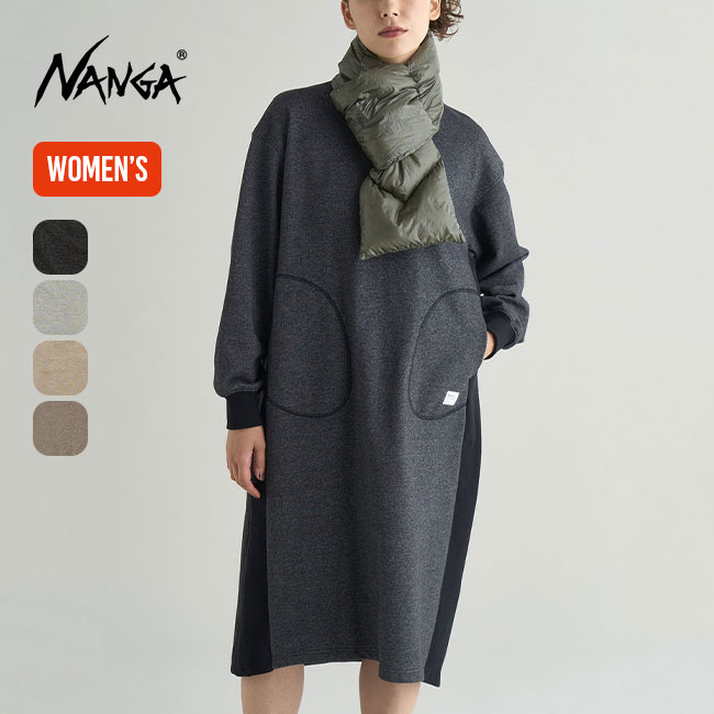 NANGA ナンガ エコハイブリッドクルーネックワンピース