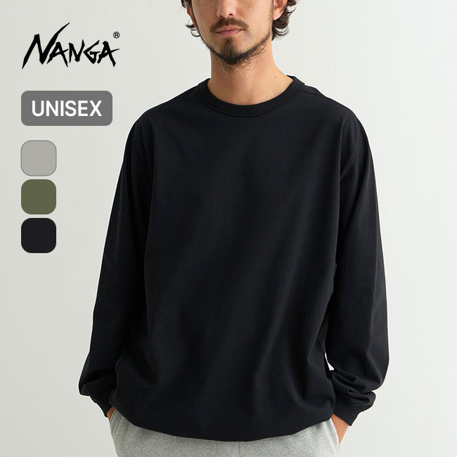 NANGA ナンガ エコハイブリッドオーバーサイズドL/S TEE