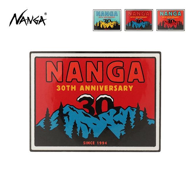 NANGA ナンガ 30thアニバーサリーステッカースクエア