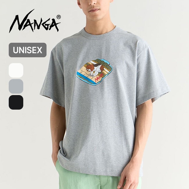 NANGA×USHIODA HIROAKI ナンガ×ウシオダヒロアキ エコハイブリッドTEE(DOG PT)