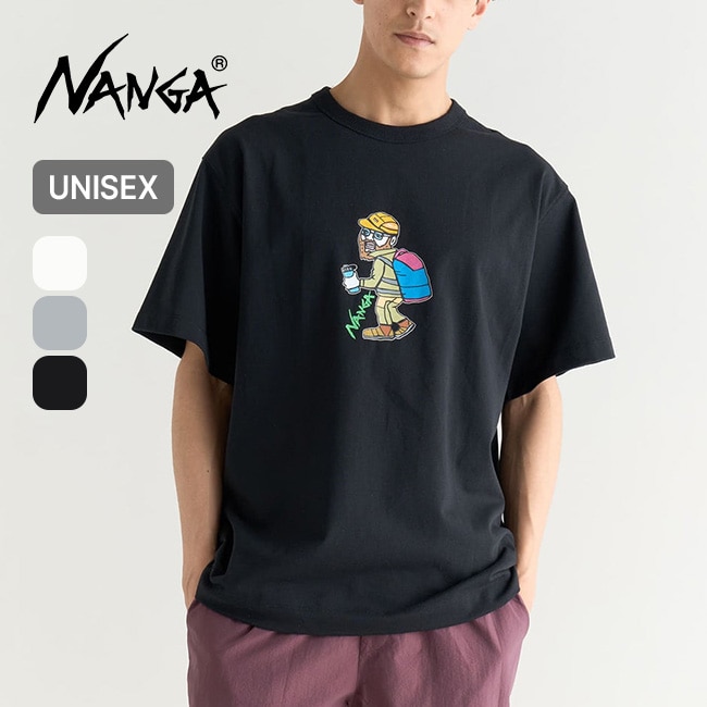 NANGA×USHIODA HIROAKI ナンガ×ウシオダヒロアキ エコハイブリッドTEE(ODM PT)