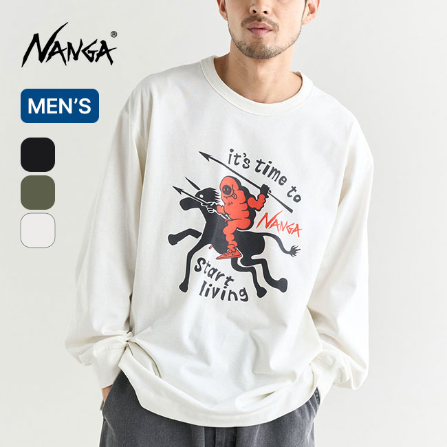 NANGA ナンガ エコハイブリッドL/S TEE/DM