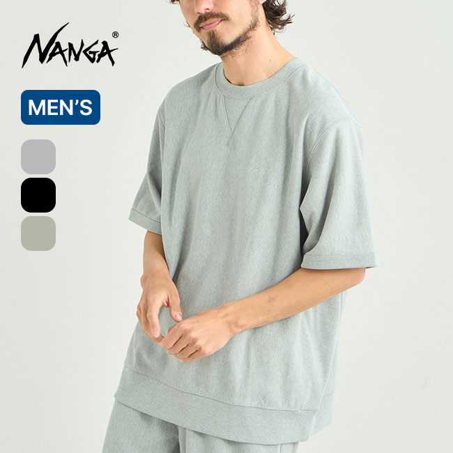 NANGA ナンガ ドライミックスS/Sスウェットシャツ