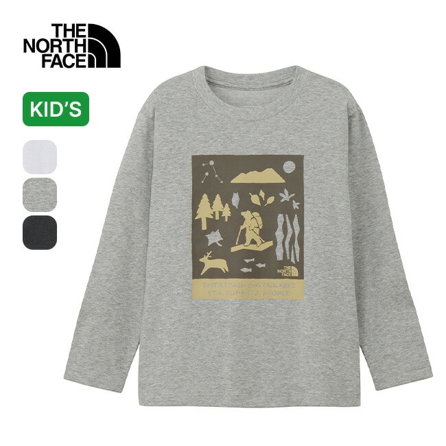 THE NORTH FACE ノースフェイス L/SシレトコトコTee【キッズ】