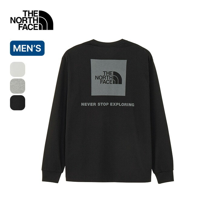 THE NORTH FACE ノースフェイス L/SバックスクエアロゴTee ユニセックス