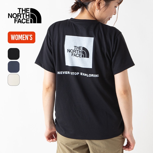THE NORTH FACE ノースフェイス S/SバックスクエアロゴTee【ウィメンズ】