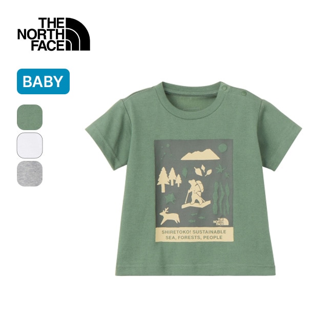 THE NORTH FACE ノースフェイス S/S シレトコトコTee【ベビー】