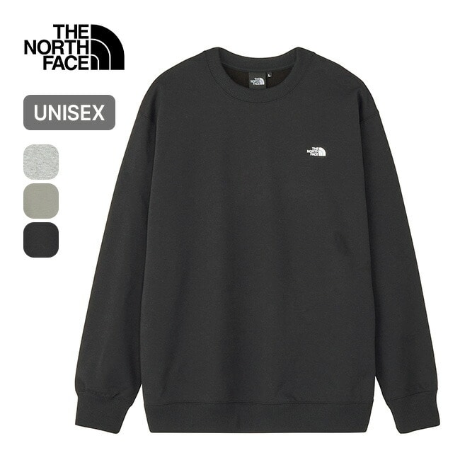 THE NORTH FACE ノースフェイス スモールロゴヘザースウェットクルー ユニセックス