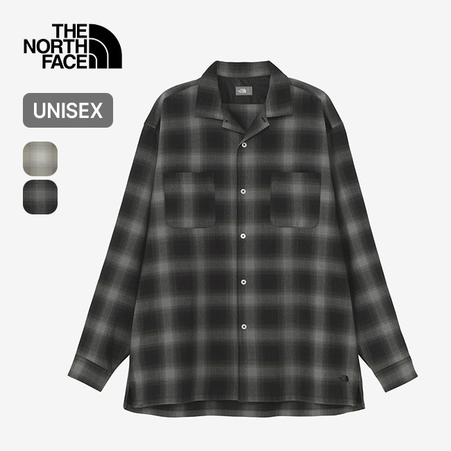 THE NORTH FACE ノースフェイス L/Sウーリーチェックシャツ ユニセックス