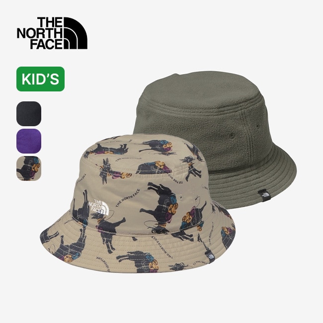 THE NORTH FACE ノースフェイス リバーシブルフリースバケットハット【キッズ】