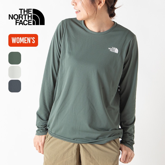 THE NORTH FACE ノースフェイス L/Sブリーズレンジランクルー【ウィメンズ】