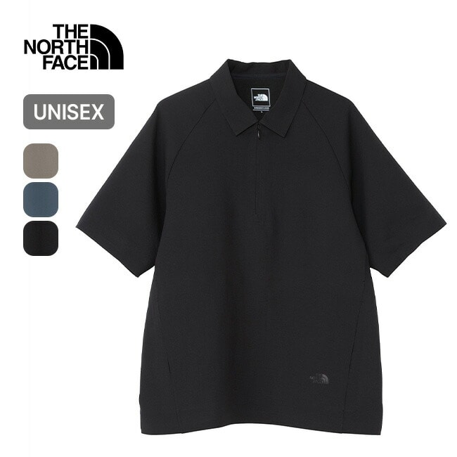 THE NORTH FACE ノースフェイス トランクルS/Sジップポロシャツ ユニセックス
