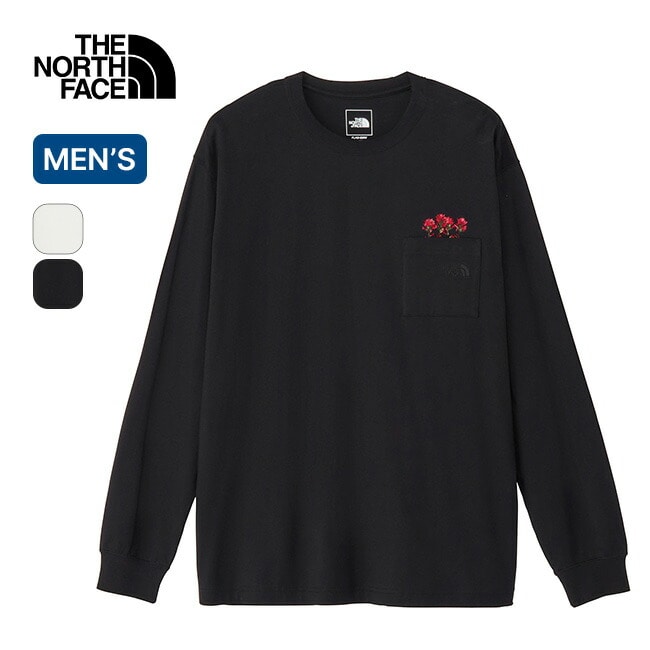 THE NORTH FACE ノースフェイス L/SフラッシュドライフラワーロゴTee メンズ