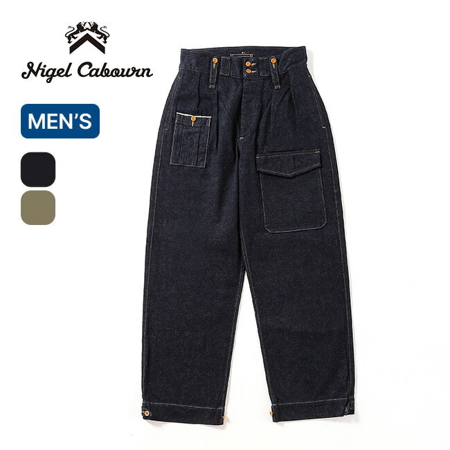 NIGEL CABOURN ナイジェルケーボン ブリティッシュアーミーパンツルーズデニム