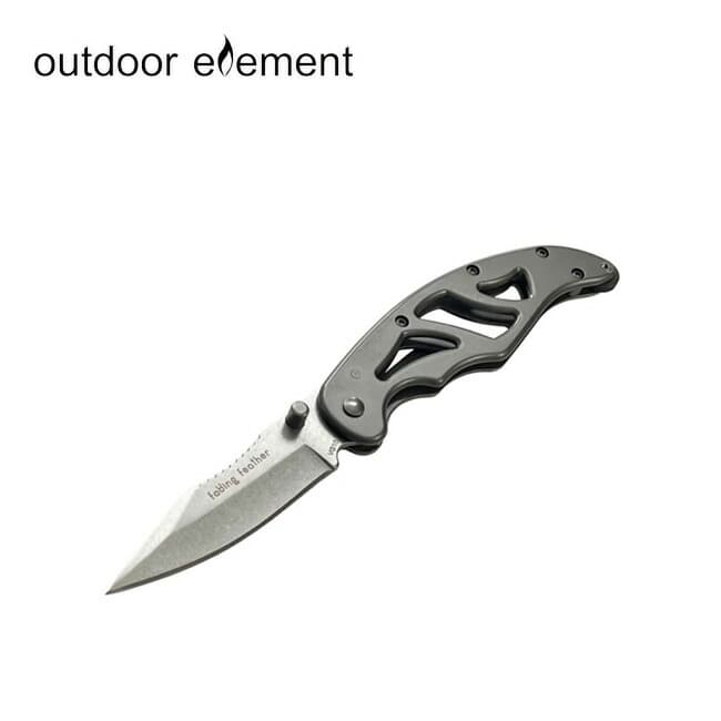 outdoor element アウトドアエレメント フォールディングフェザーナイフ