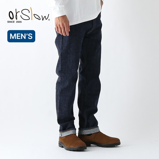 orslow オアスロウ IVYフィットセルビッジデニム107