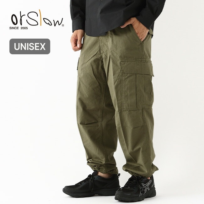 orslow オアスロウ ヴィンテージフィット6ポケットカーゴパンツ ユニセックス