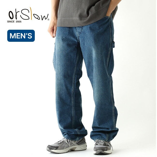 orslow オアスロウ デニムペインターパンツユーズドウォッシュ