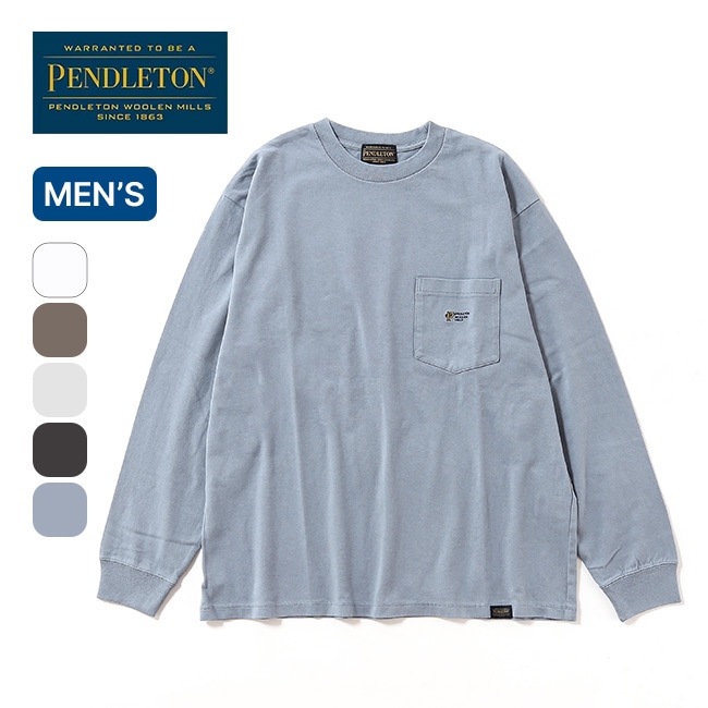 PENDLETON ペンドルトン ロゴEMB LS Tee メンズ