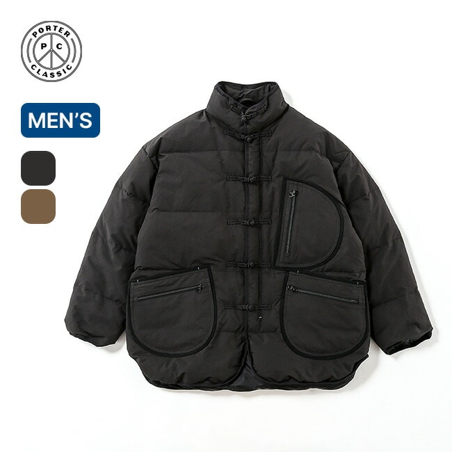 Porter Classic ポータークラシック ウェザーチャイニーズダウンジャケット