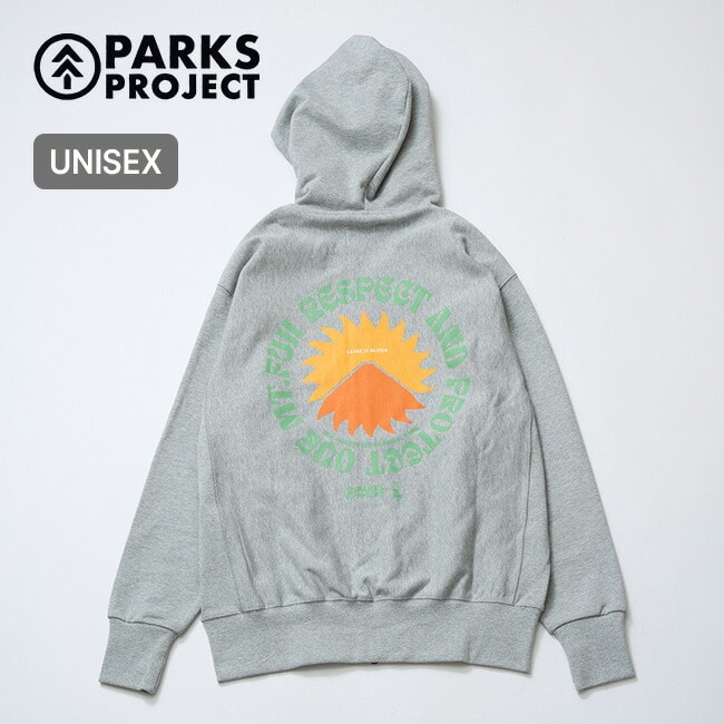 PARKS PROJECT パークスプロジェクト Mt.FUJI No.4ジップフーディ