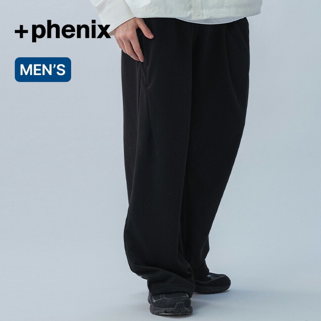 phenix プラスフェニックス テックスウェットワイドパンツ