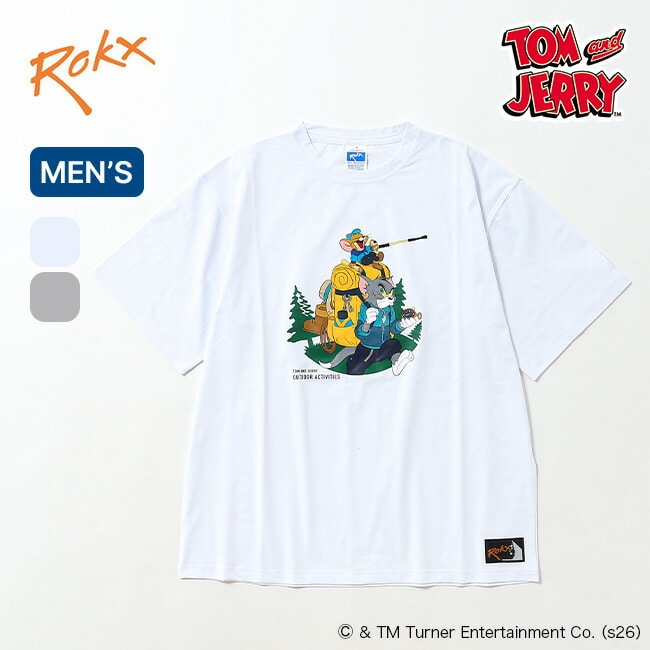 ROKX×Tom＆Jerry ロックス×トム＆ジェリー トレッキングTEE