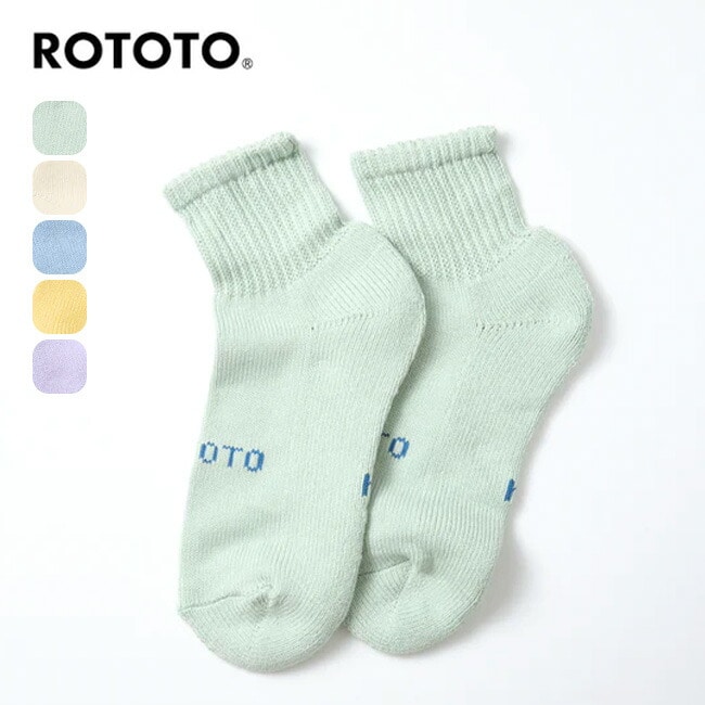 ROTOTO ロトト エブリデイパイルアンクルソックス