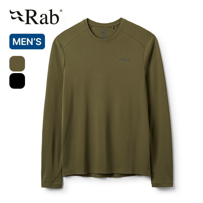 Rab ラブ フォースLS Tee メンズ