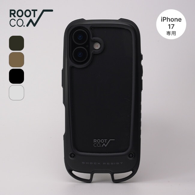 ROOT CO. ルートコー グラビティショックレジストケース+Hold.(iPhone17専用)