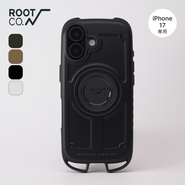 ROOT CO. ルートコー グラビティショックレジストケースラギット(iPhone17専用)