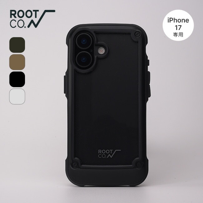 ROOT CO. ルートコー グラビティショックレジストタフ&ベーシックケース(iPhone17専用)