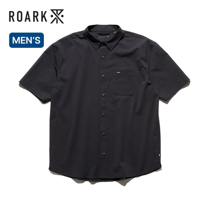 ROARK ロアーク デルタクイックドライS/Sシャツ メンズ