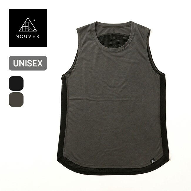 ROUVER ルーバー ドライウールタンクトップ