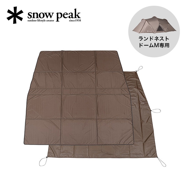 snow peak スノーピーク ランドネストドームM マットシート