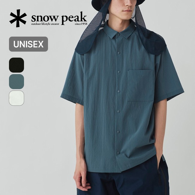 snow peak スノーピーク ブリーザブルクイックドライシャツ