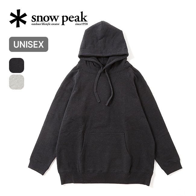 snow peak スノーピーク リサイクルコットンフーディー