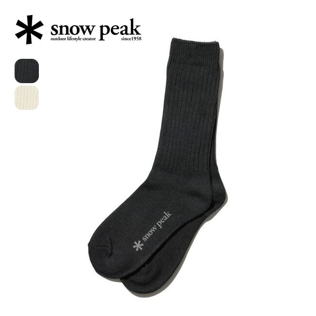 snow peak スノーピーク リサイクルコットンソックス