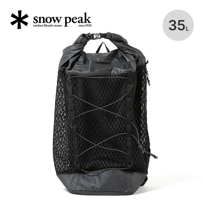 snow peak スノーピーク ダブルフェイスメッシュバックパック